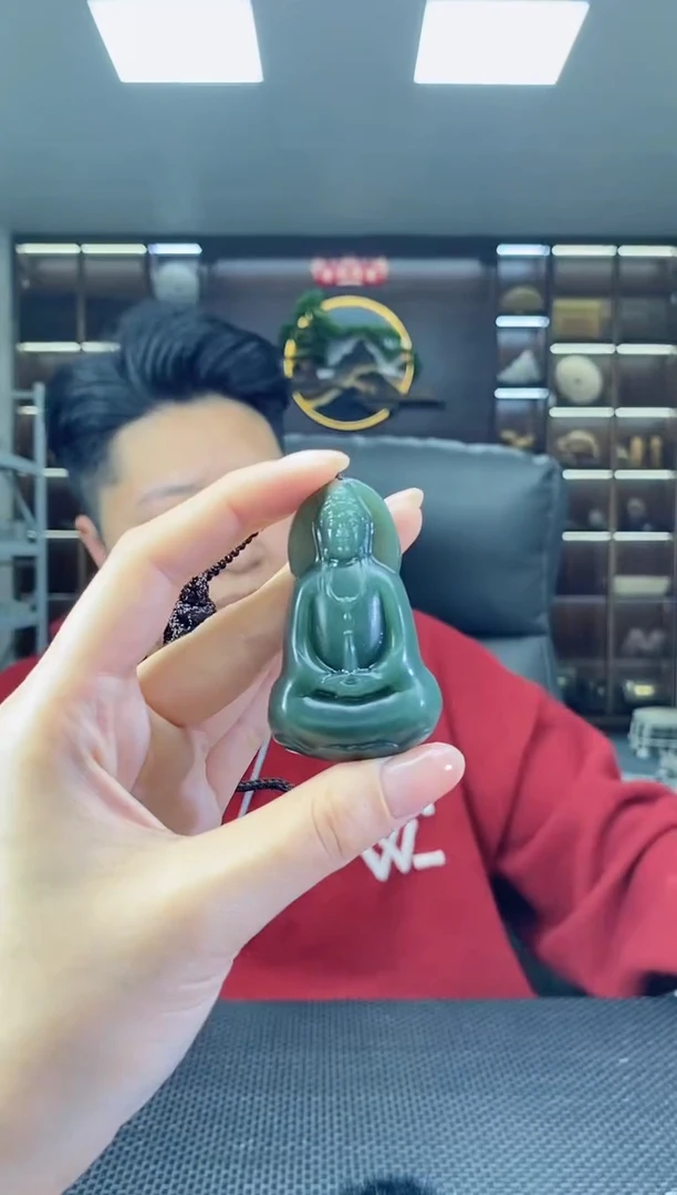 【闪购商品】和田玉颈饰未镶嵌素衣观音