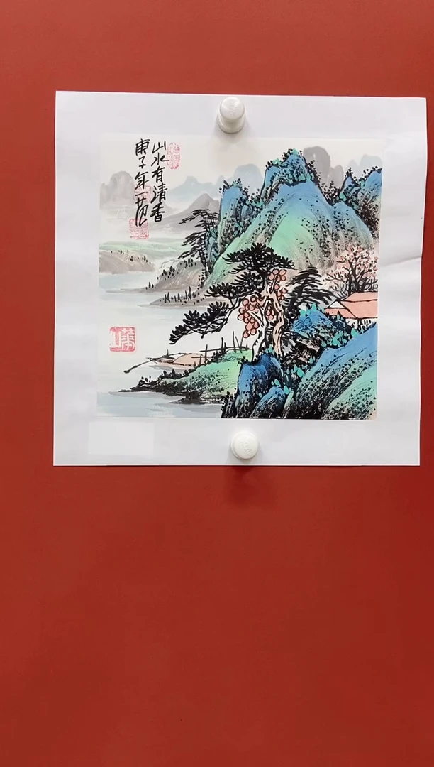 【闪购商品】国画姜国华老师国画作品4