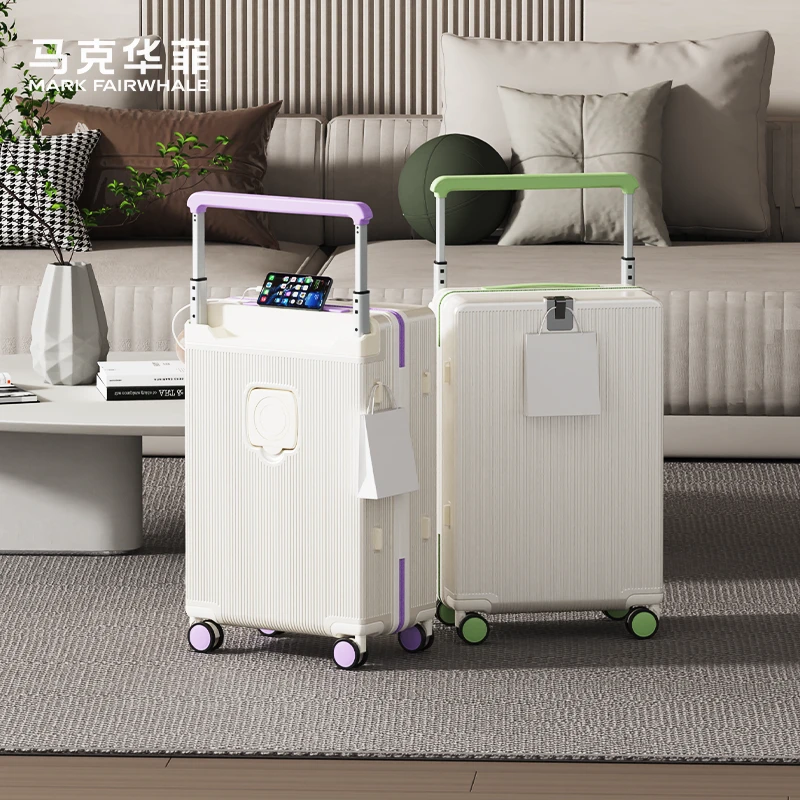 马克华菲2025新款行李箱女26大容量旅行男结实24拉杆箱20寸登机箱