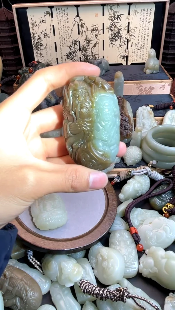 【闪购商品】和田玉颈饰未镶嵌新疆且末近矿料拍一发一