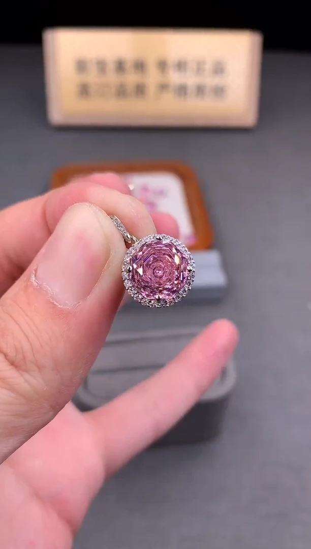 颈饰银S925镶嵌碧玺2222