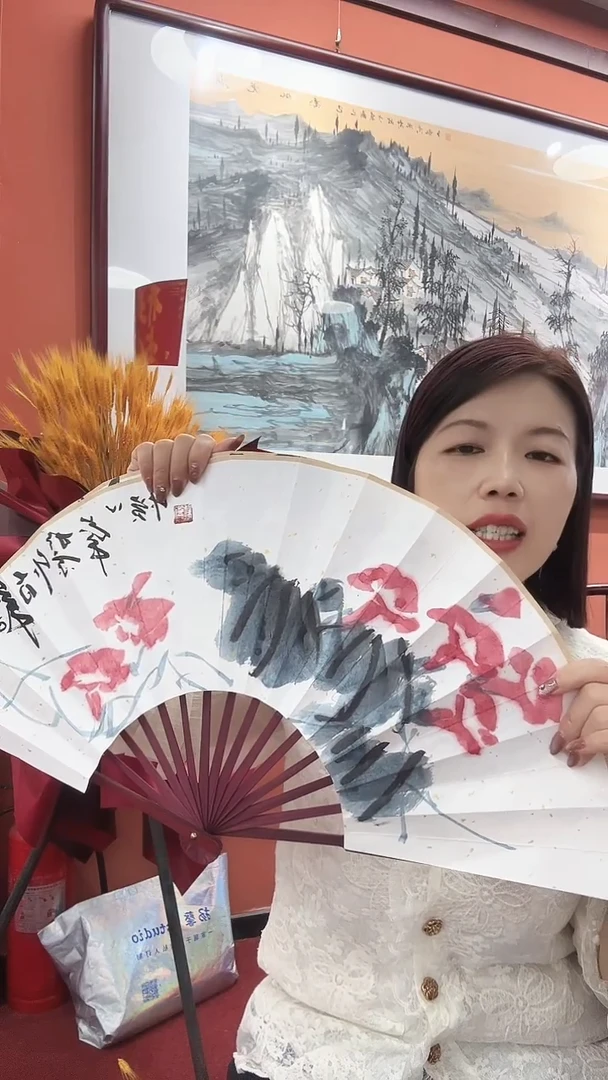 国画刘新/国画/扇面