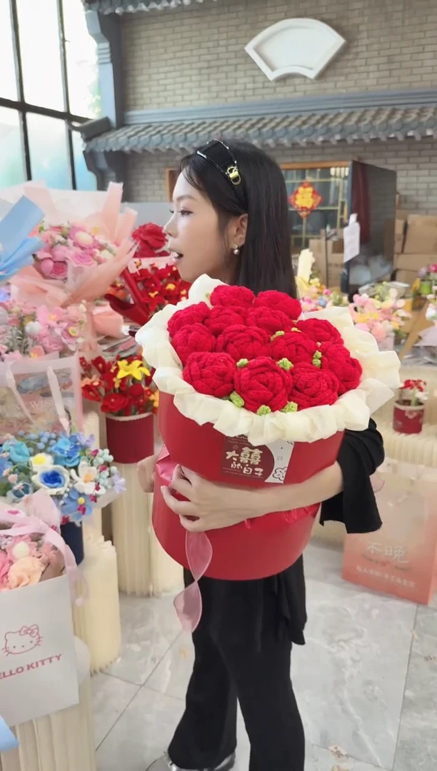 非遗手工定制花束，孤品清仓！！