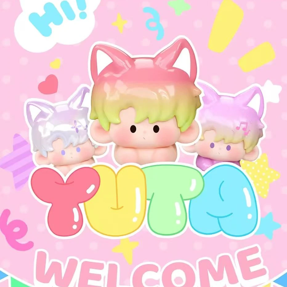 【yuta小狐狸趴趴崽幼稚园】壳桃果正版盲盒手办可爱礼品礼物PVC