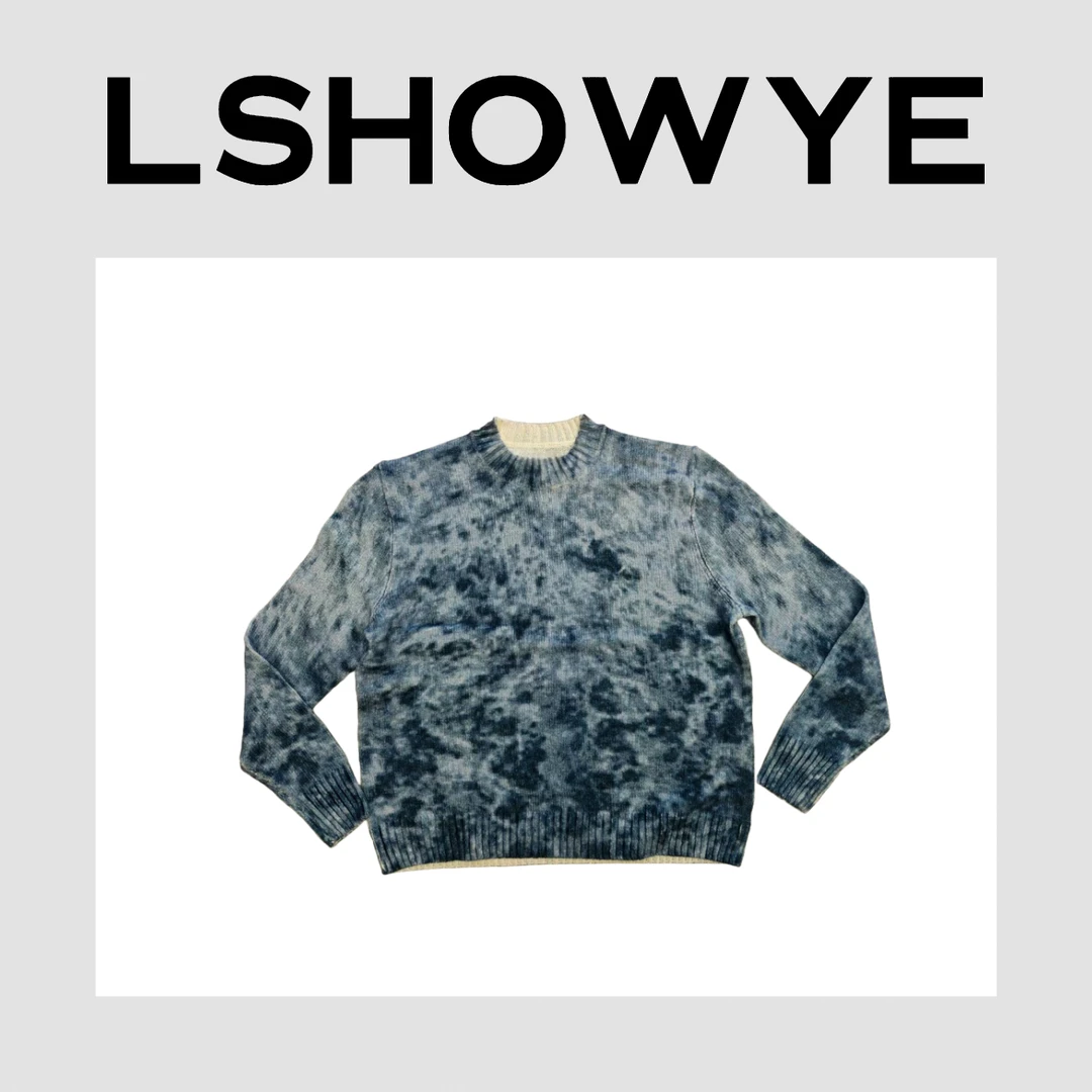 LSHOWYE｜水墨扎染针织衫 67809
