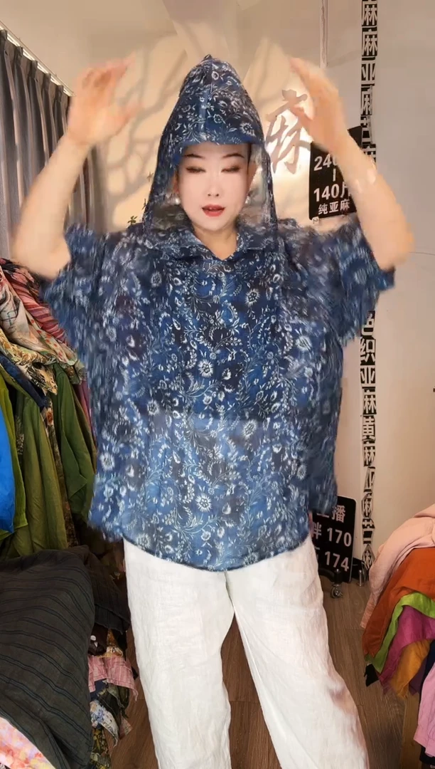 亚麻汉麻苎麻大码女装。