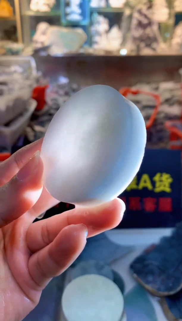 裸石翡翠0朗0翡翠珠宝85随机