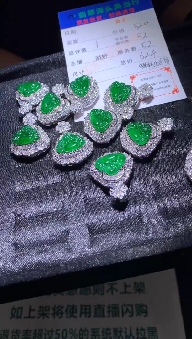 【闪购商品】翡翠颈饰合金净货-发其一