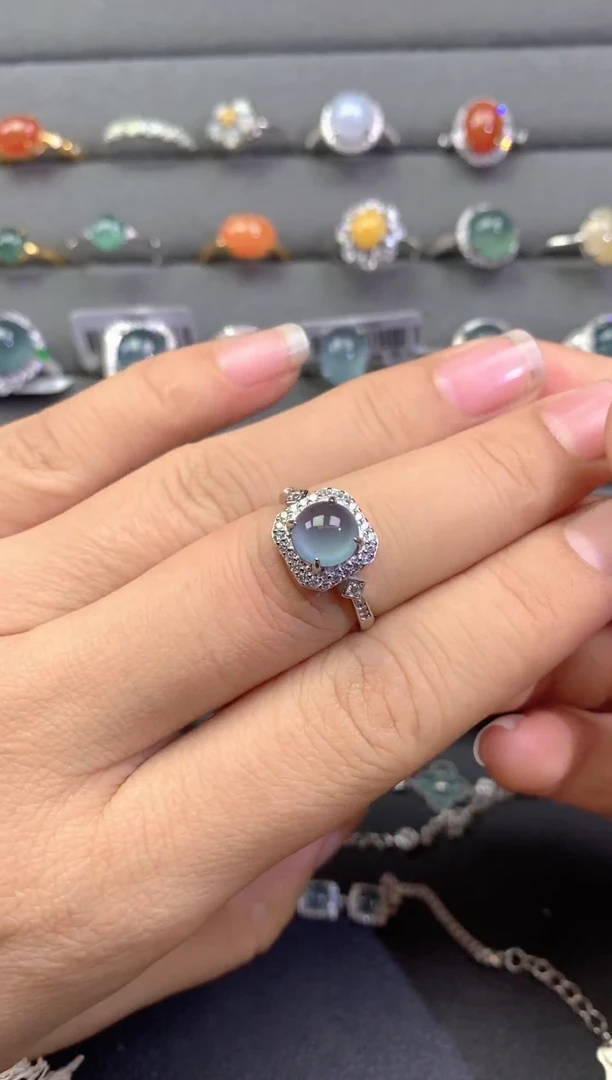 未镶嵌戒指翡翠天然A货翡翠