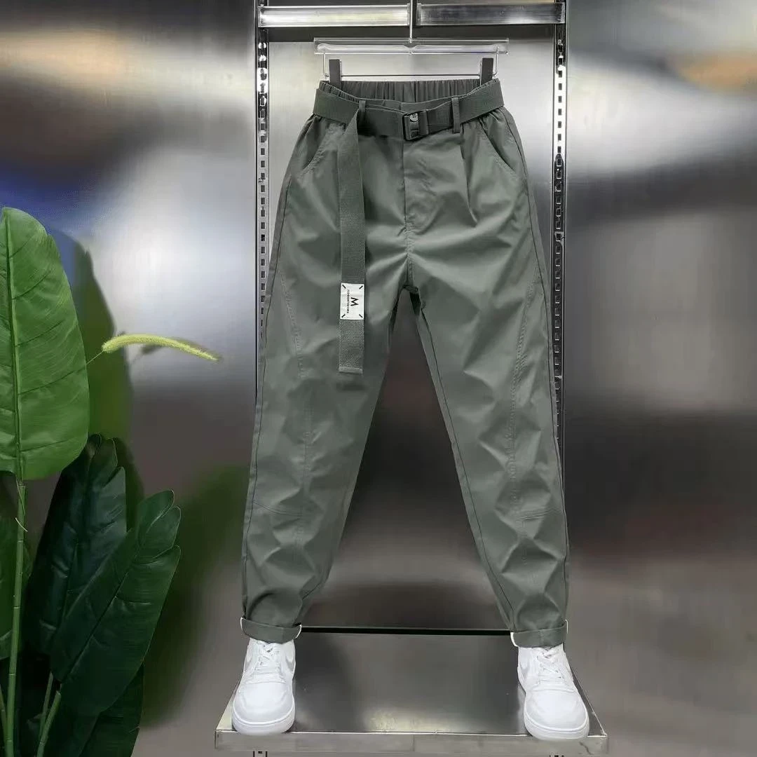 专柜品质2025新款春夏男休闲裤时尚百搭修身潮流舒适弹力运动