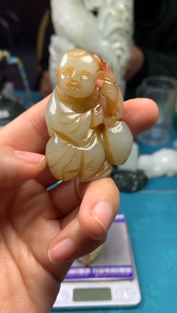 颈饰未镶嵌和田玉拍一发一