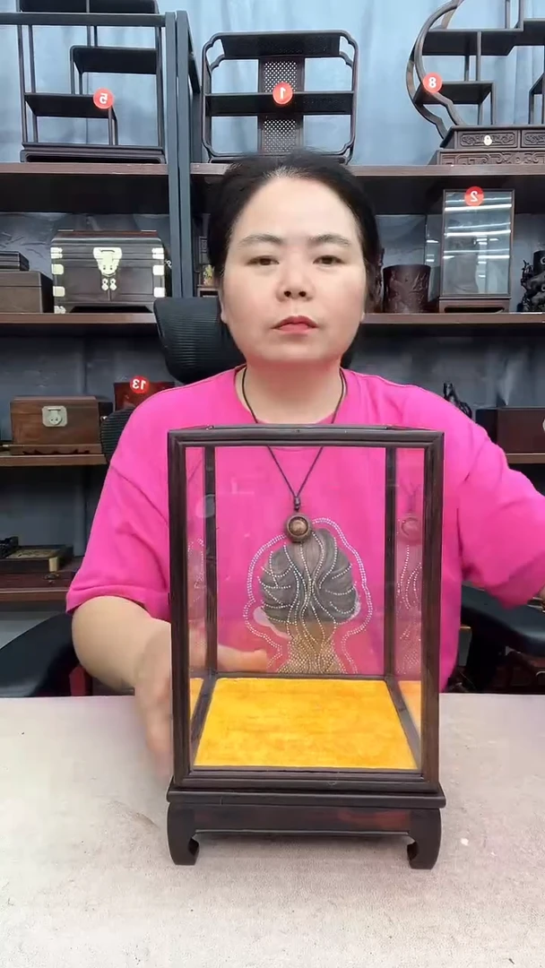 鸡翅木类家具小李子红木工艺品2780