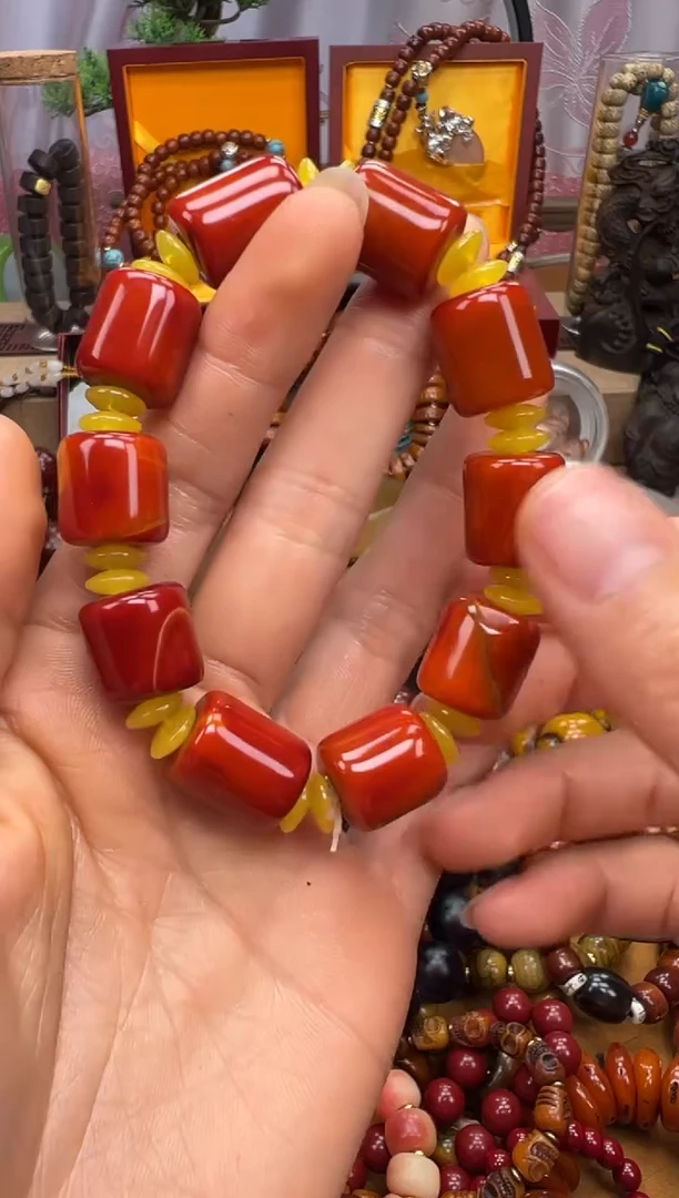 未镶嵌颈饰蜜蜡所见即所得所见即所得