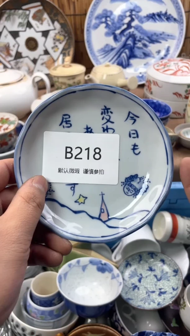 【闪购商品】日式中古no退no换默认微瑕B218