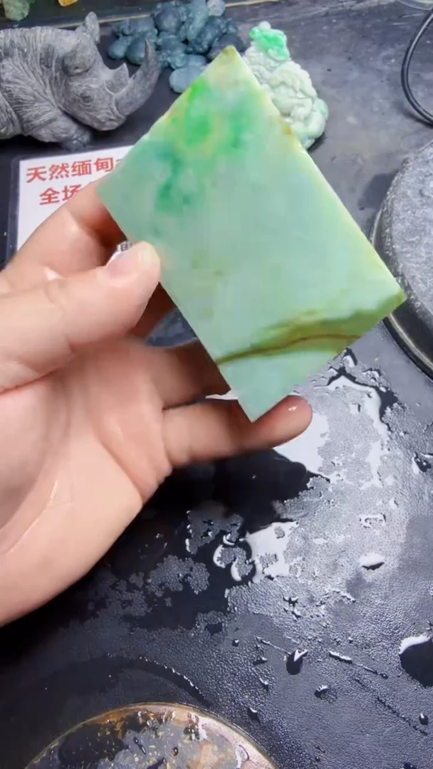 未镶嵌挂件翡翠天然翡翠058