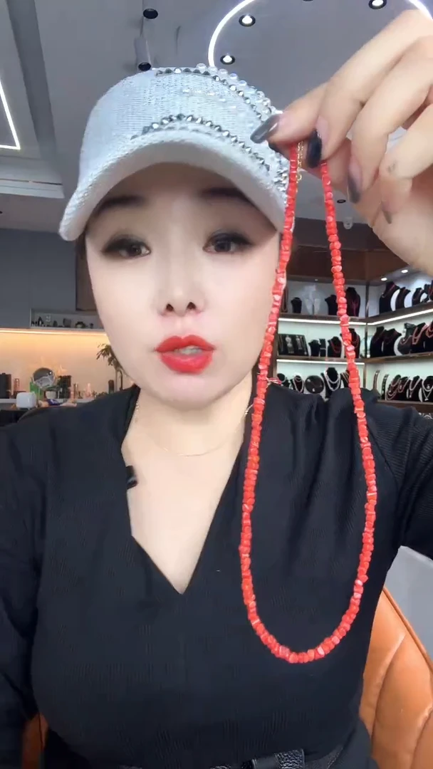 小**西番茄红 项链 可手链