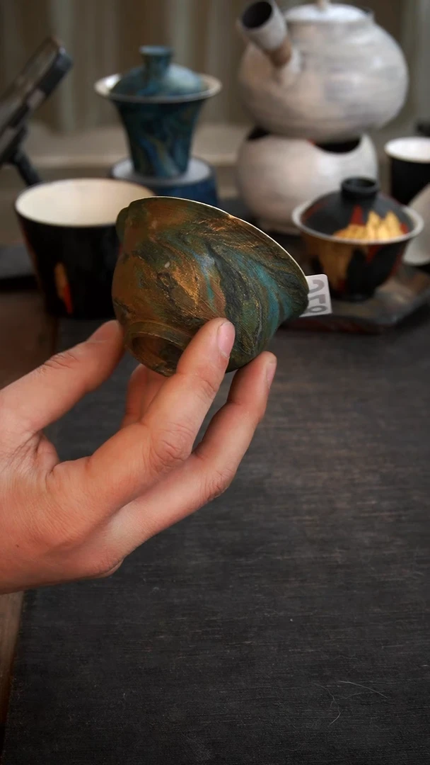 【闪购商品】其他微瑕大漆杯876小康茶器