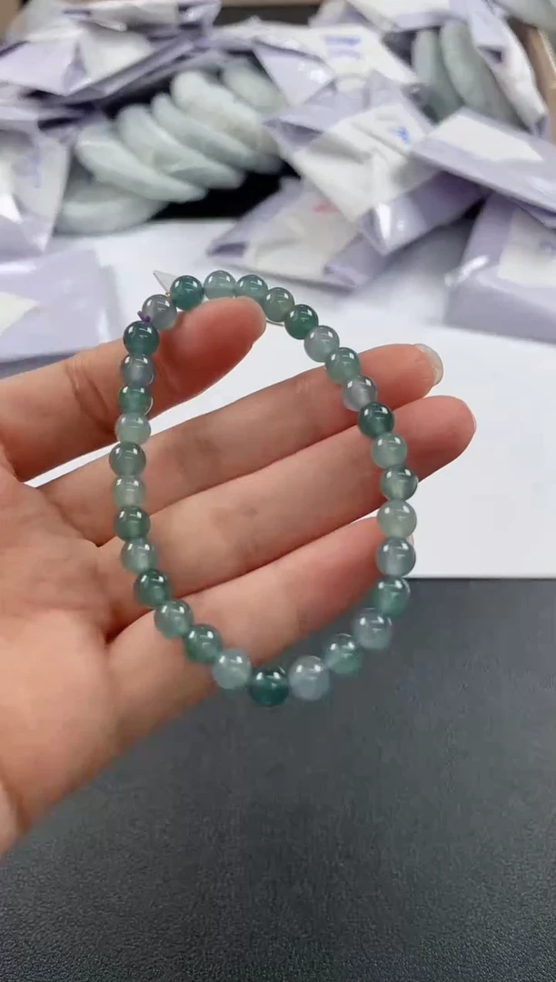 手串翡翠未镶嵌基地发货H 7214