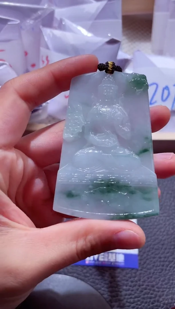 颈饰未镶嵌翡翠00007422观音