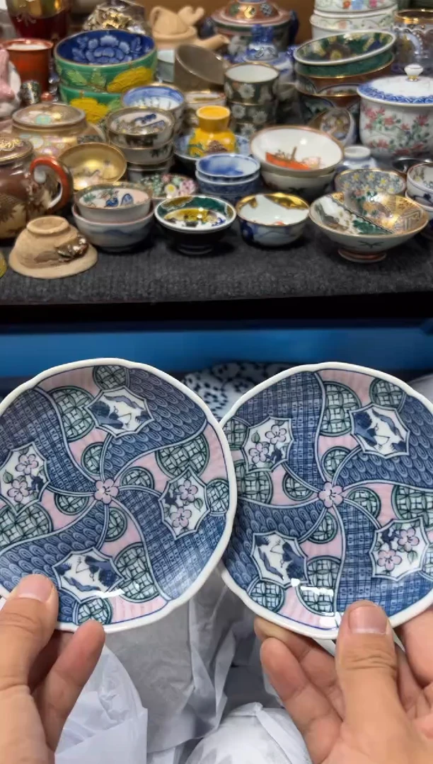 瓷片菁夏目海外回流瓷器中古品。