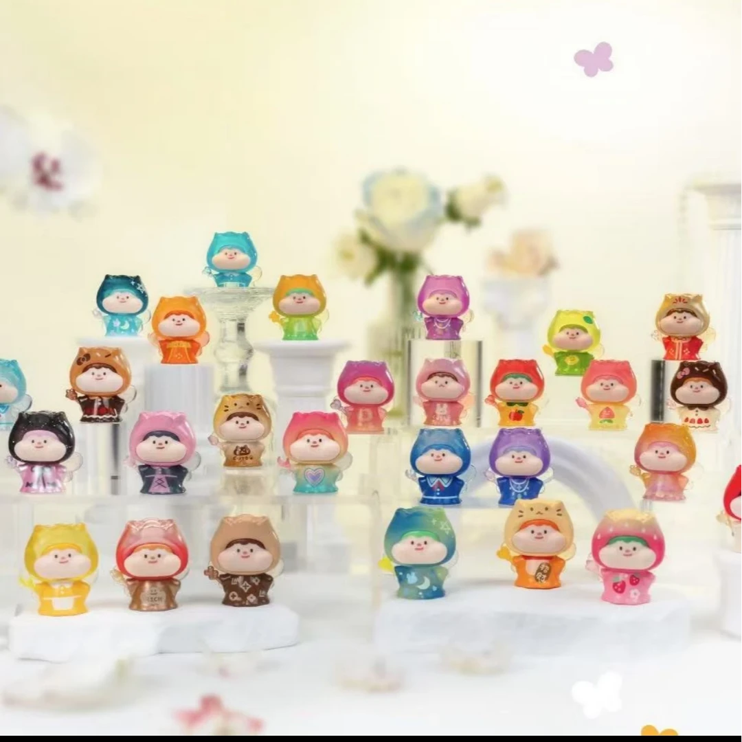 棉花糖小花仙 可爱潮玩公仔萌粒可做钥匙扣