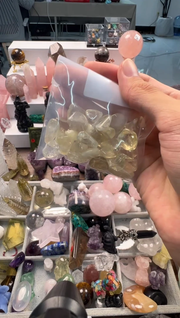 未镶嵌珠宝半成品水晶M320 约50g