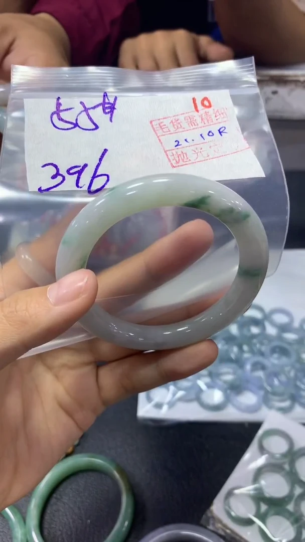 未镶嵌定制翡翠10毛货需精细抛光定制+多样性发1+396