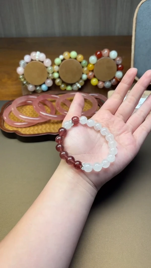 未镶嵌手串水晶1