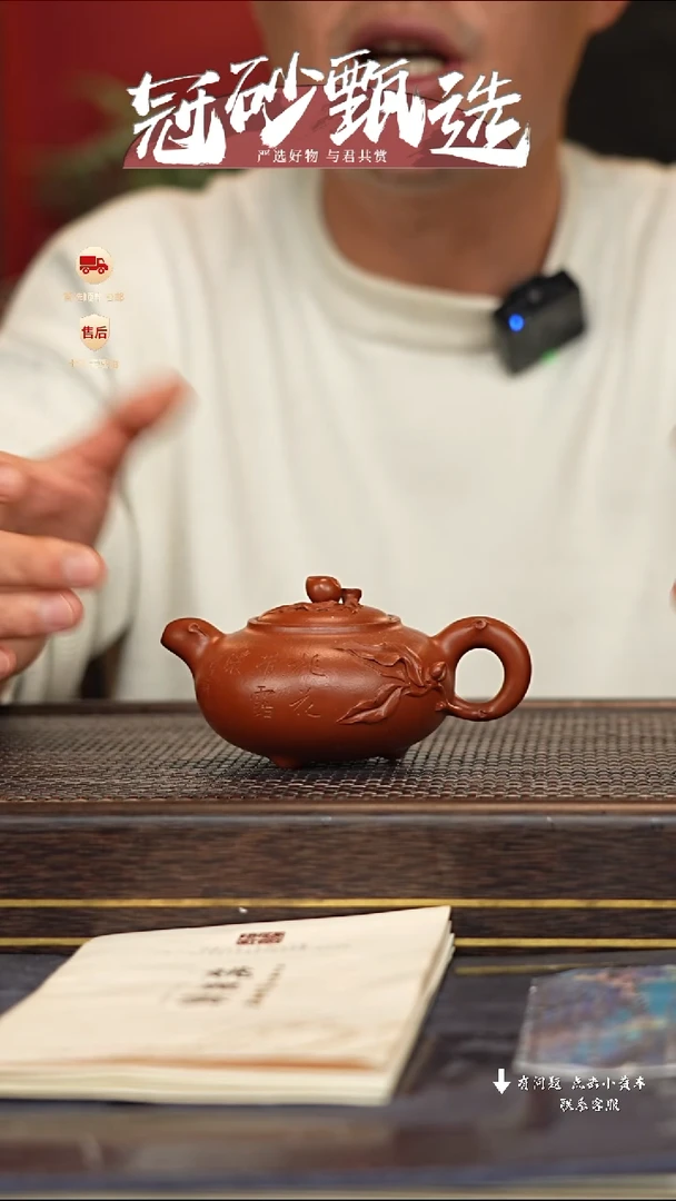 【闪购商品】紫砂茶壶冠砂甄选81