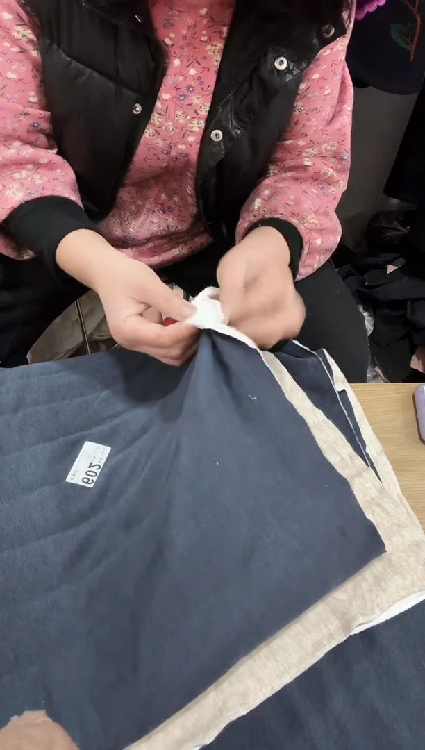 处理绗棉布头一块             644号