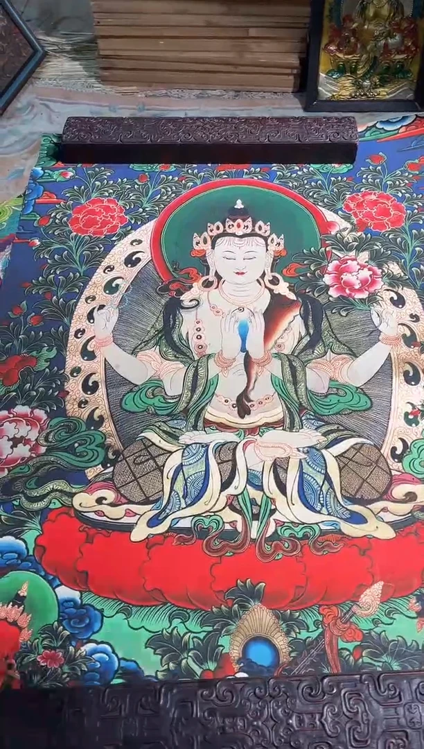卷轴画天天的唐卡tk160
