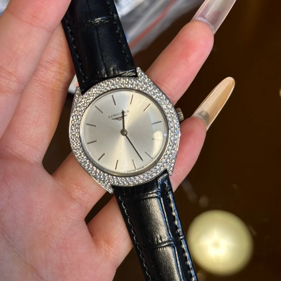 95新 Longines/浪琴 手动机械后钻31.5*32.5mm/公价32999/wh8918