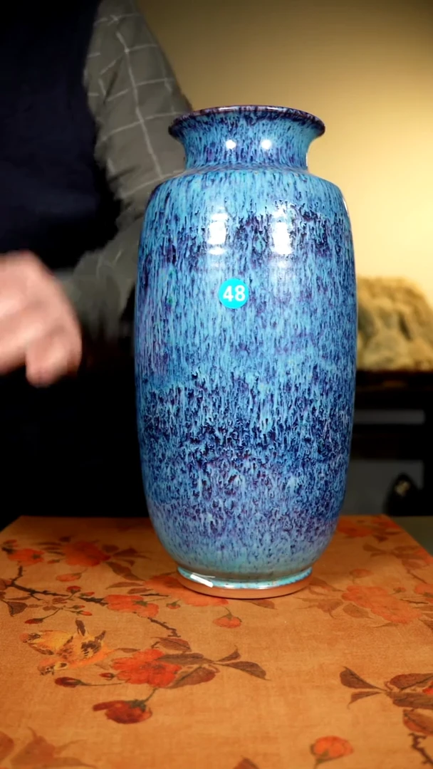 摆件陶m***?钧瓷茶器摆件