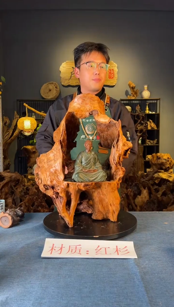 木卢师傅根艺作品（不包含人物摆件）