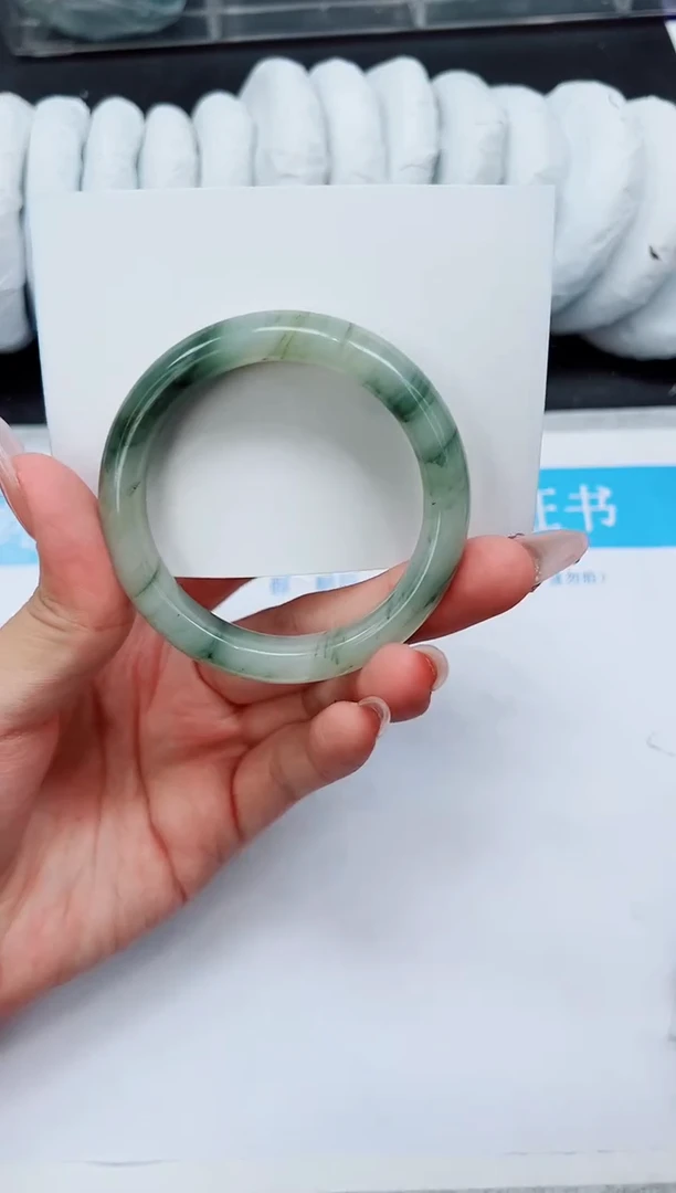 未镶嵌手镯石英质玉A9-52.1