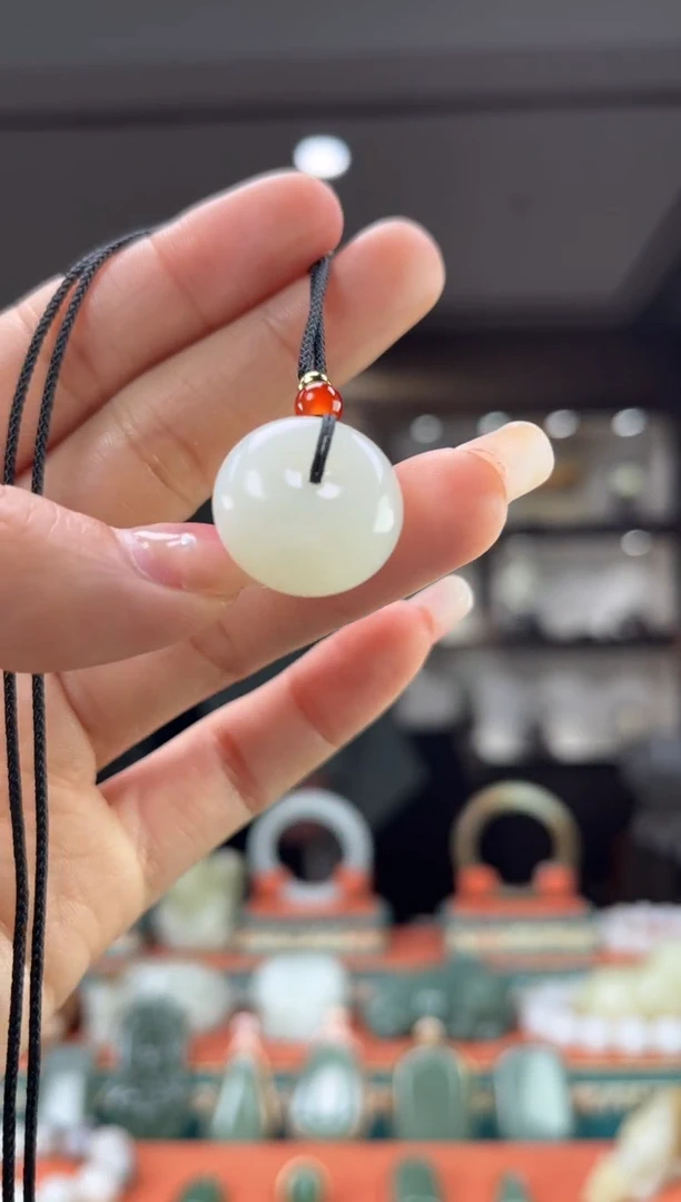 【闪购商品】和田玉颈饰未镶嵌佩佩20mm左右