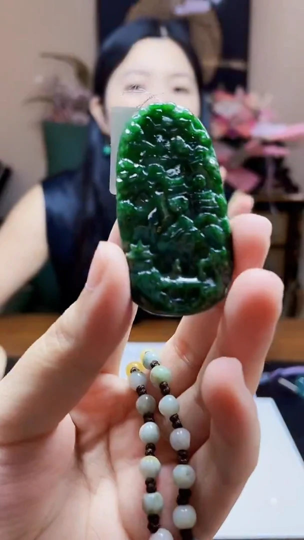 未镶嵌定制翡翠吊坠31
