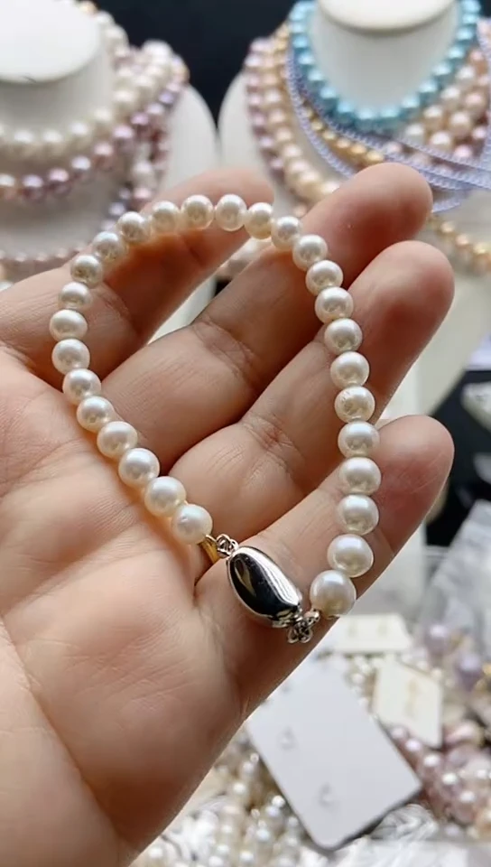 淡水珍珠未镶嵌颈饰1