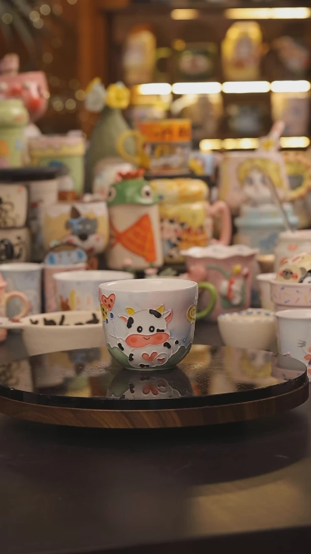 景德镇釉下彩绘设计师款式陶瓷