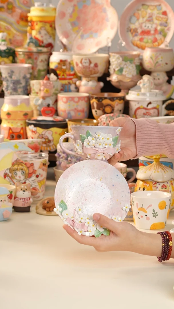 其他陶景德镇釉下彩手绘设计师款陶瓷