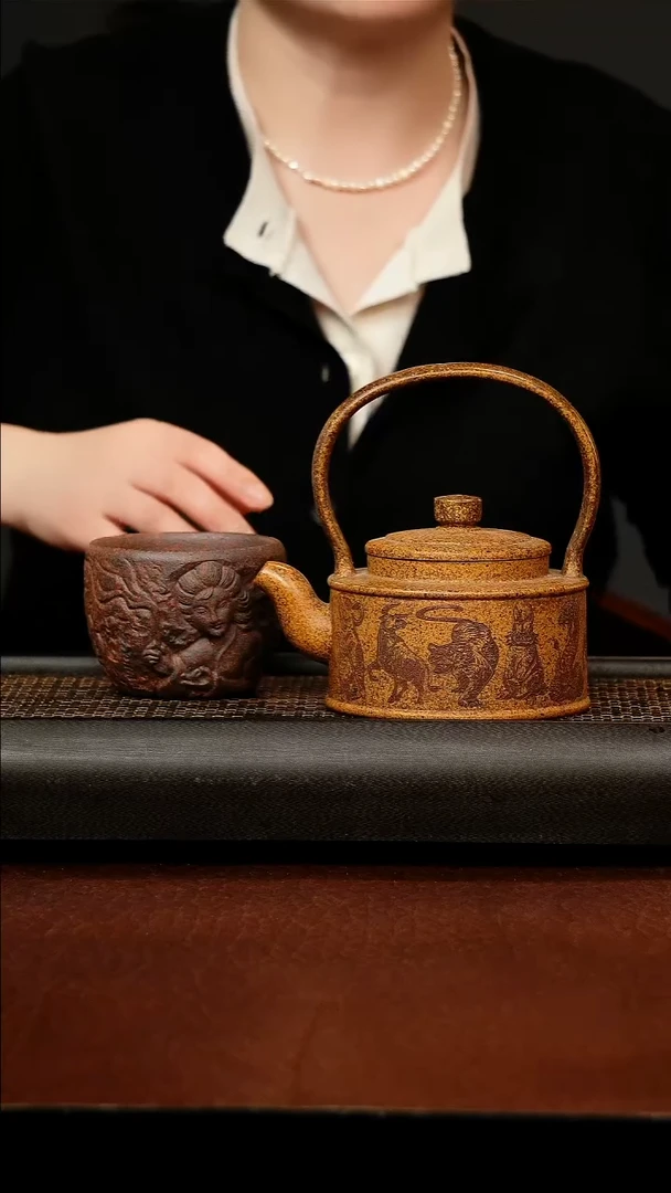 茶壶紫砂宜兴原矿紫砂壶