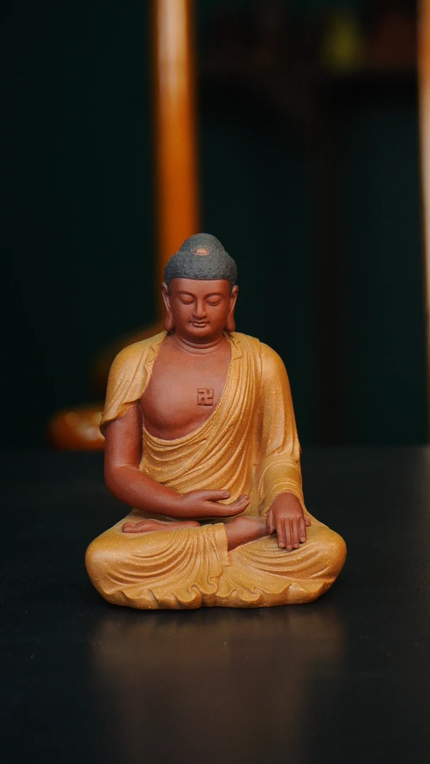 释迦摩尼 宜兴紫砂