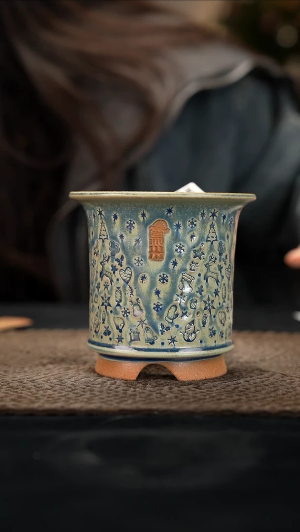 12-13-014花盆口径9瑕