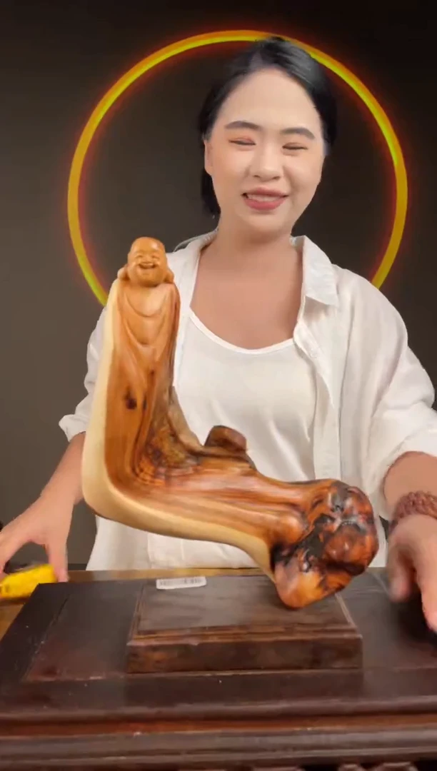 柏木（崖柏）手工摆件,先抢先得! 编号:183