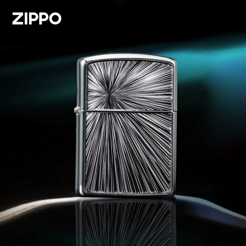 ZIPPO之宝花开富贵套装煤油防风打火机送男友生日礼物
