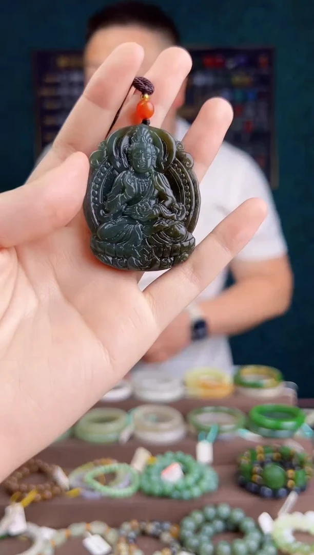 和田玉未镶嵌颈饰多样性发货 拍一单发一个