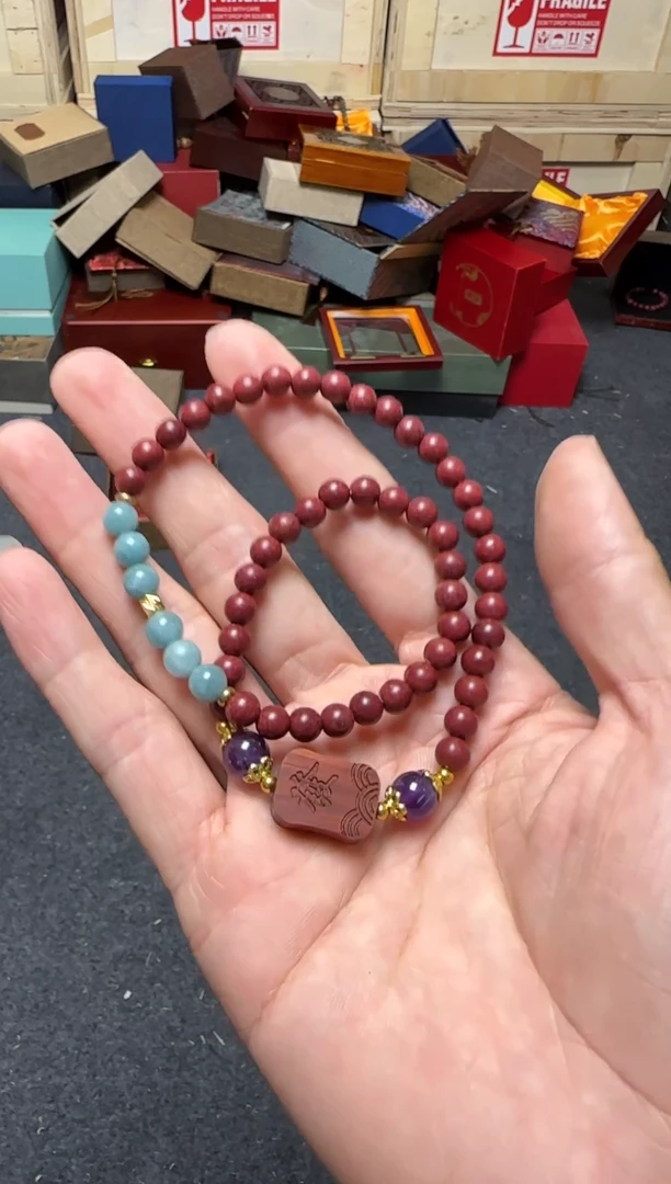 非洲檀香手串/手链文羽阁文玩闪购链接