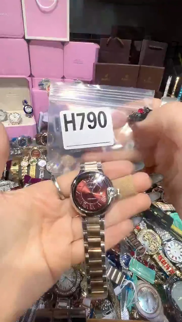 石英机芯不锈钢不锈钢直播定闪专用