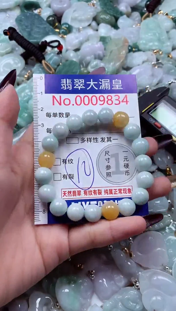 颈饰未镶嵌翡翠9834