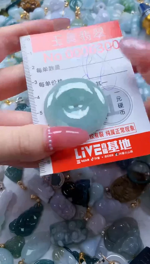 翡翠未镶嵌吊坠(不含链)6300
